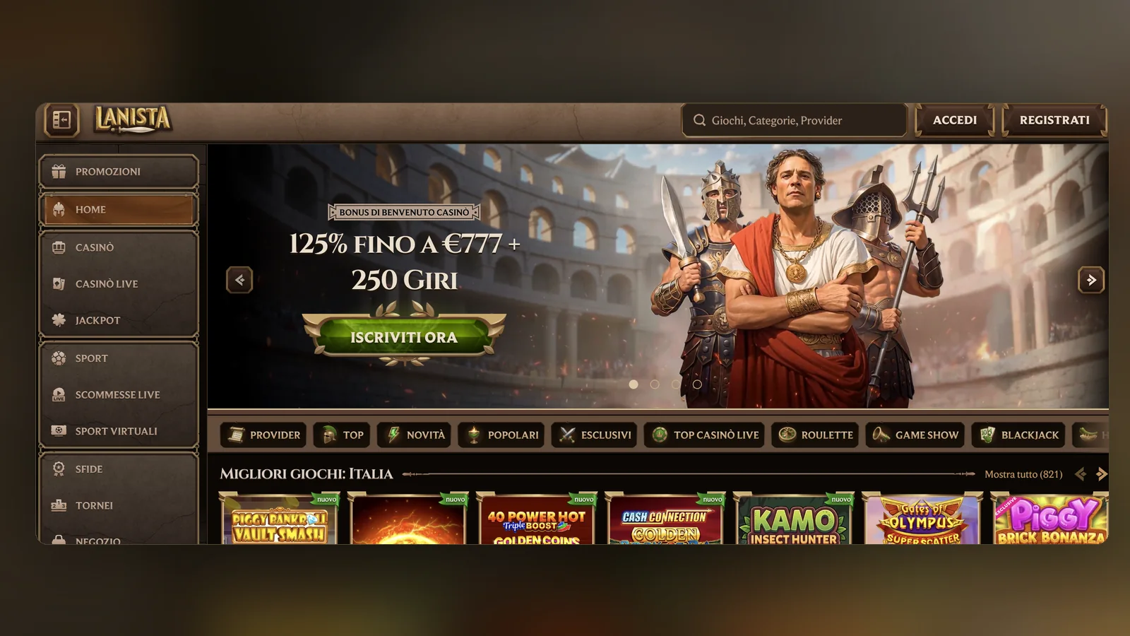 Lanista app